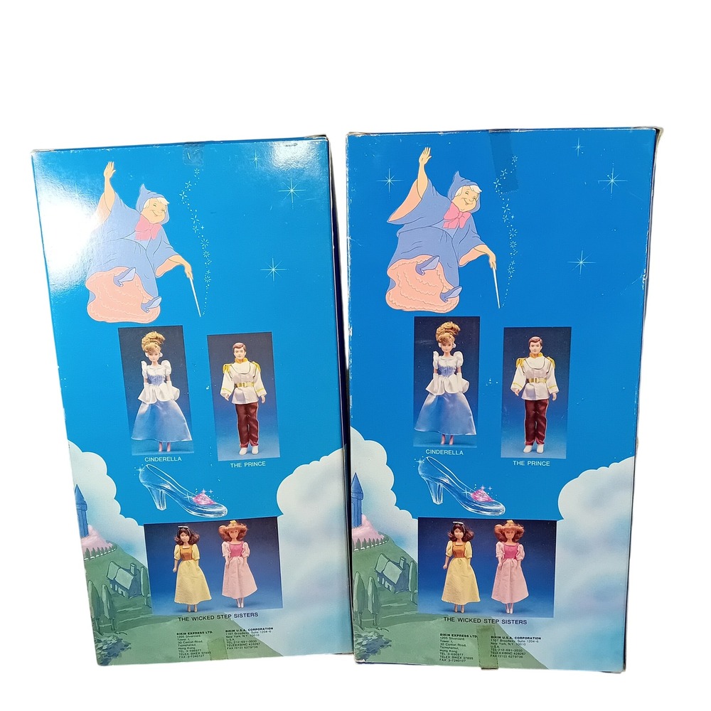 BNIB x2 1980 VTG Bikin Cinderella Ugly Stepsisters Dolls Drizella Anastasia READ - Picture 4 of 16